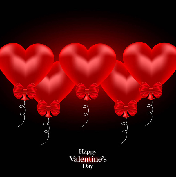Valentine's Day card - Vecteur, image