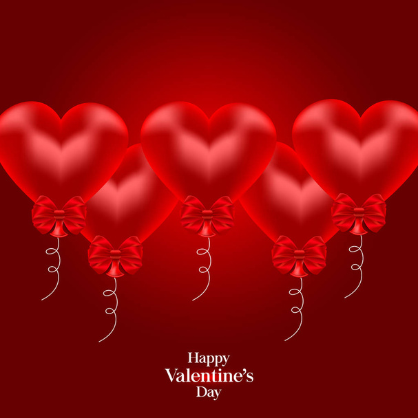 Valentine's Day card - Vector, Imagen