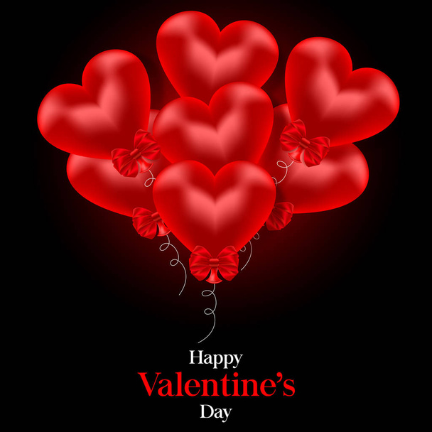 Valentine's Day card - Vecteur, image