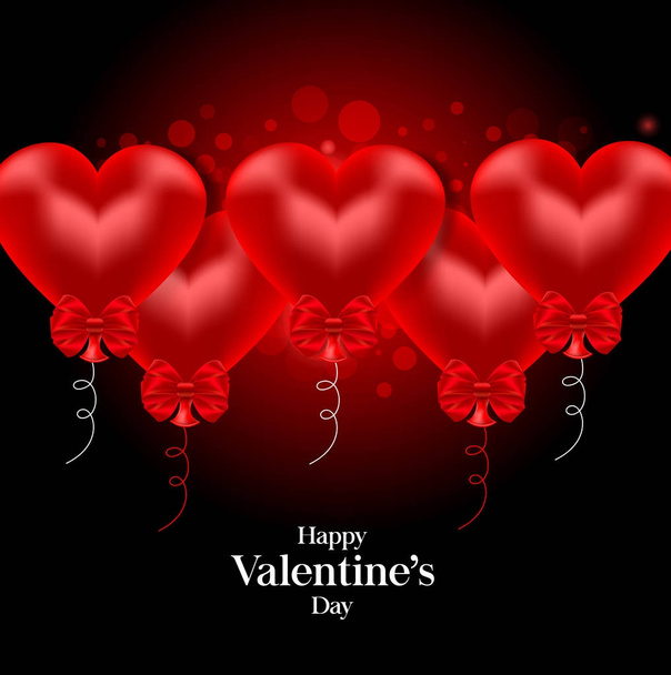 Valentine's Day card - Vector, Imagen