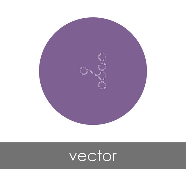 hierarchy web icon - Вектор,изображение