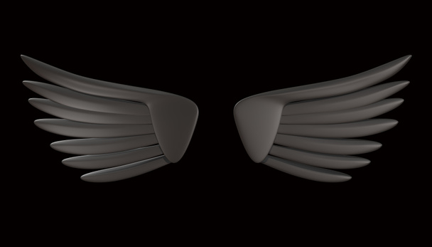 Representación de alas 3d
 - Foto, Imagen