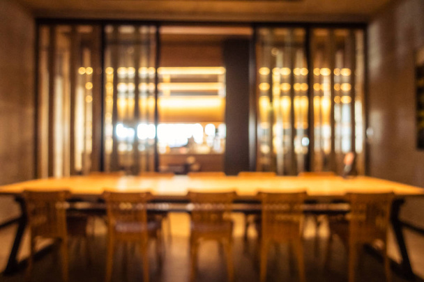 Абстрактный и дефокусированный завтрак "шведский стол" в интерьере ресторана отеля для фона - винтажный фильтр
 - Фото, изображение