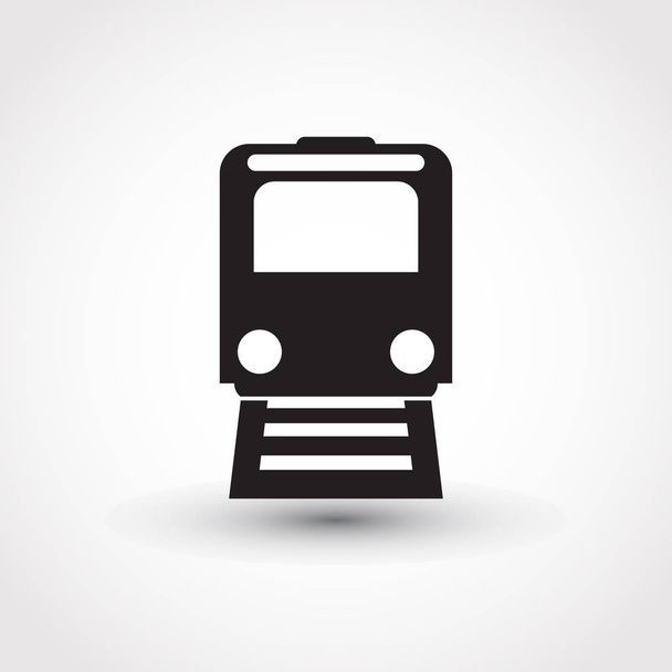 Icono de tren vector, Signo de transporte moderno, Sitio web, medios de comunicación social, interfaz de usuario, aplicación móvil, EPS10
 - Vector, imagen