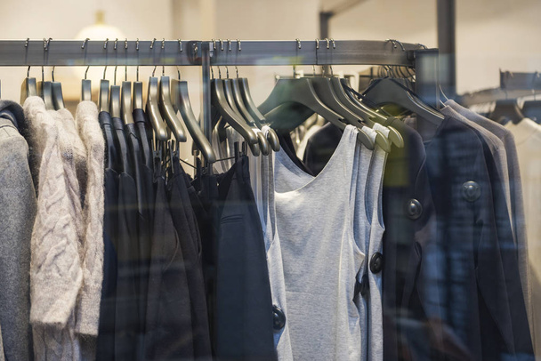 Women clothes in a store - Foto, Imagen