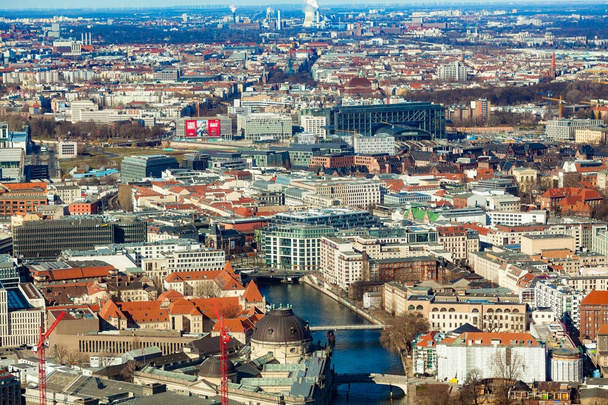 Aerial view of Berlin, Germany - Fotó, kép