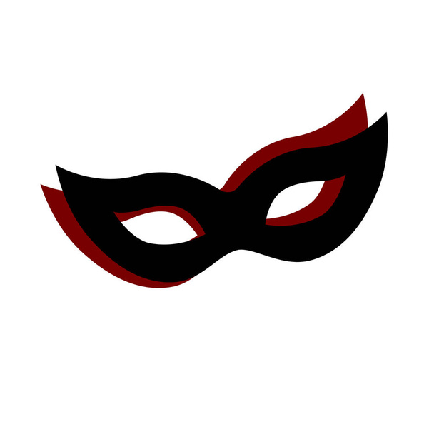 カーニバル マスクのロゴの設計 - ベクター画像