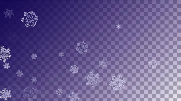 Snowflakes Christmas Background. - Διάνυσμα, εικόνα
