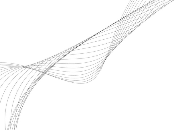 λευκό αφηρημένα φόντο με ένα λαμπερό αφηρημένη κύματα - Φωτογραφία, εικόνα