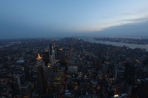Aerial view on New York City. America, New York City - May 13, 2017 - Valokuva, kuva