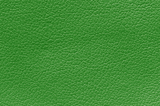 Green leather texture background, skin texture background. - Photo, Image