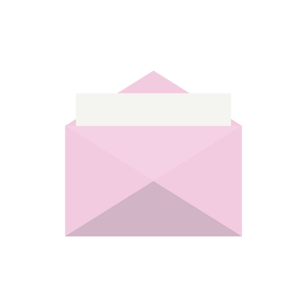 Плоский векторний значок конверта Ізольовані на білому тлі для графічного дизайну, логотипу, веб-сайту, соціальних мереж, мобільного додатку, ілюстрації
 - Вектор, зображення