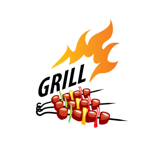 Barbecue party logo - Vector, Image