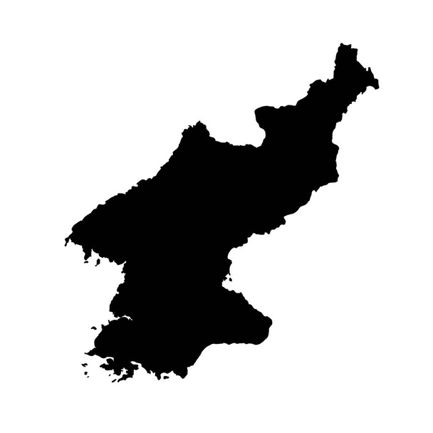 Mappa vettoriale della Corea del Nord. Illustrazione del vettore isolato. Nero su sfondo bianco. Illustrazione EPS 10
. - Vettoriali, immagini