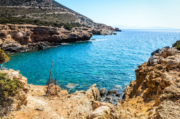 Emerald rannat Naxos, Kreikka
 - Valokuva, kuva