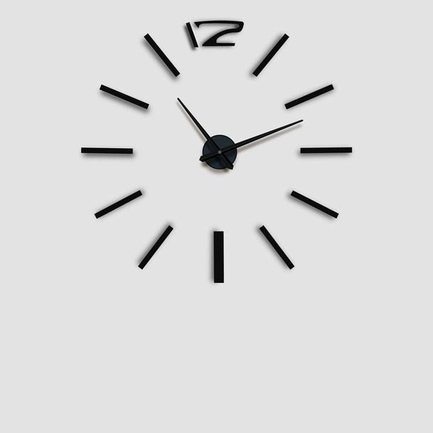 壁時計の事務所。テンプレート デザイン ベクトルのクローズ アップ。ブランディングと分離された広告のレイアウト。背景は透明で美しく、元のタイマーです。要素ベクトル デザイン. - ベクター画像
