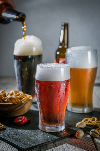 Различные сорта пива
 - Фото, изображение
