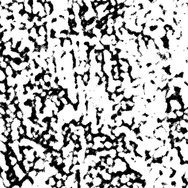 Czarno-białe tło brudny pył Grunge - Wektor, obraz