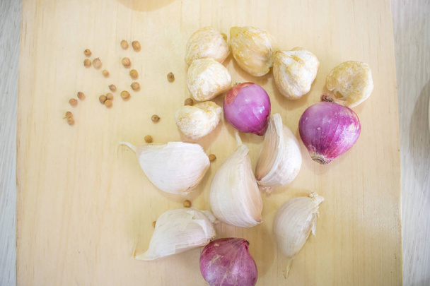 Onion and Garlic, Indonesian Spices | Asian Food - Photo, Image