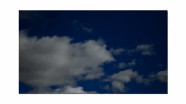 風と青空に積乱雲タイムラプス - 映像、動画