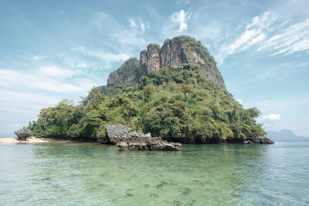 Pak Bia island near the Koh hong (Hong island) Krabi, Thailand. - Photo, Image