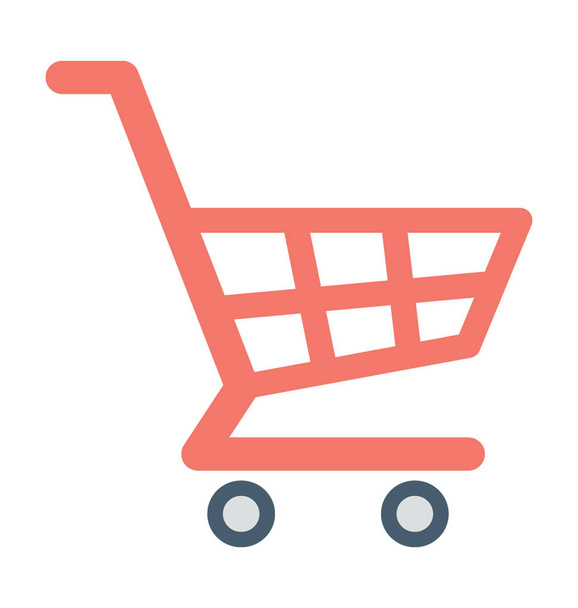 Shopping Cart Vector Icon - Vector, Image