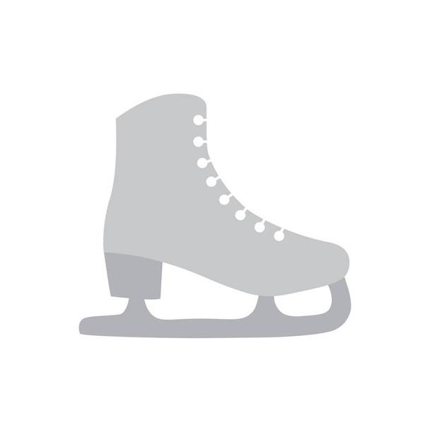 ijs figuur skate pictogram-vector illustratie - Vector, afbeelding