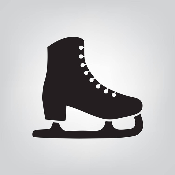 ice figure skate icon- vector illustration - Vector, Image