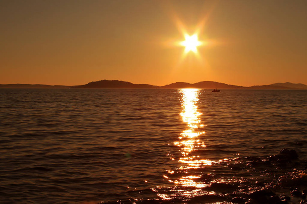 Sunset on the Adriatic Sea - Photo, Image