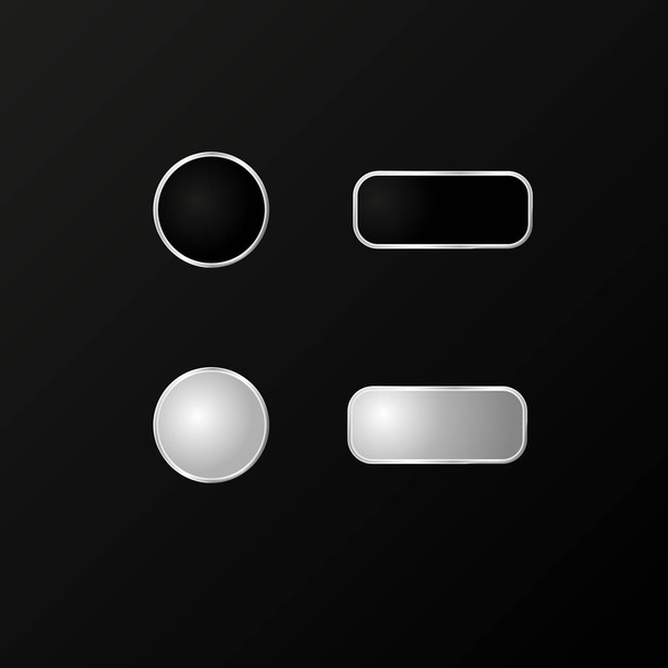 Buttons for the phone. A realistic model. Vector. EPS 10. - Vettoriali, immagini