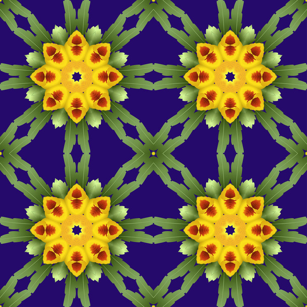 Viola. Seamless pattern for background, wallpapers - Вектор,изображение