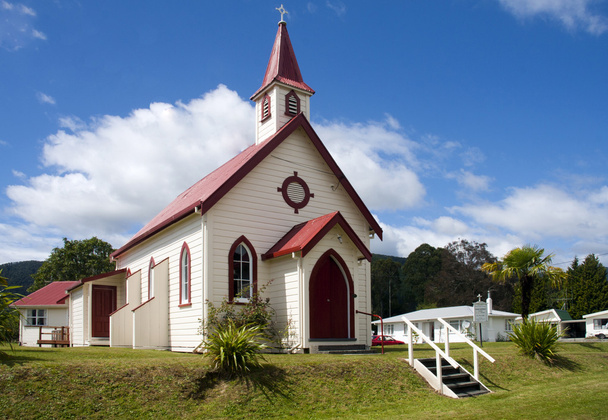 Iglesia en Murchison, Nueva Zelanda
 - Foto, Imagen
