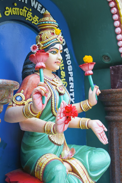 マハ luxmi ヒンズー教の女神 - 写真・画像