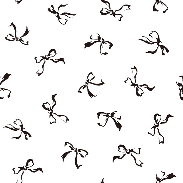 Pattern of the ribbon,I made an illustration of the ribbon a seamless pattern, - Wektor, obraz