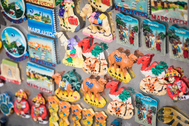  Magneti da frigo Souvenir in vendita che rappresentano Marocco
. - Foto, immagini