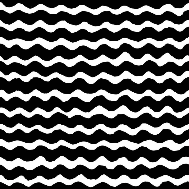 不規則な波パターン - ベクター画像