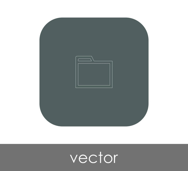 vector illustration design of folder icon - Vektor, Bild