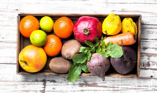 барвисті фрукти та овочі
 - Фото, зображення