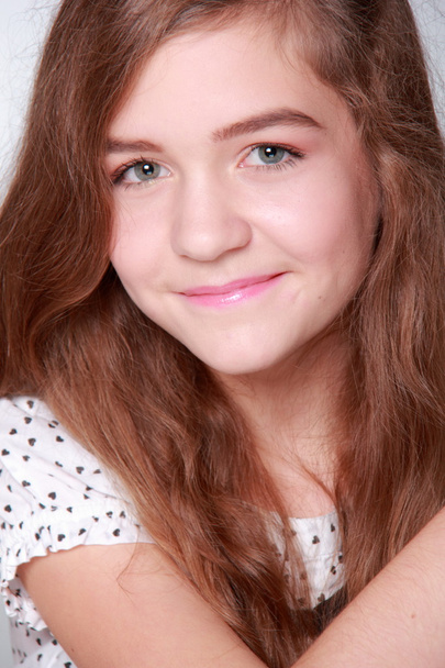 Beautiful teenager girl - Foto, Imagen