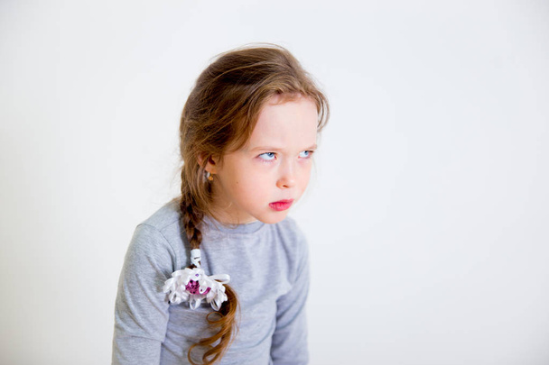Kids emotional portrait - Photo, image