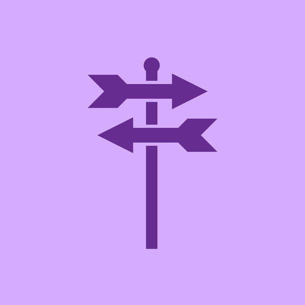 Obrázek ikony rozcestník  - Vektor, obrázek