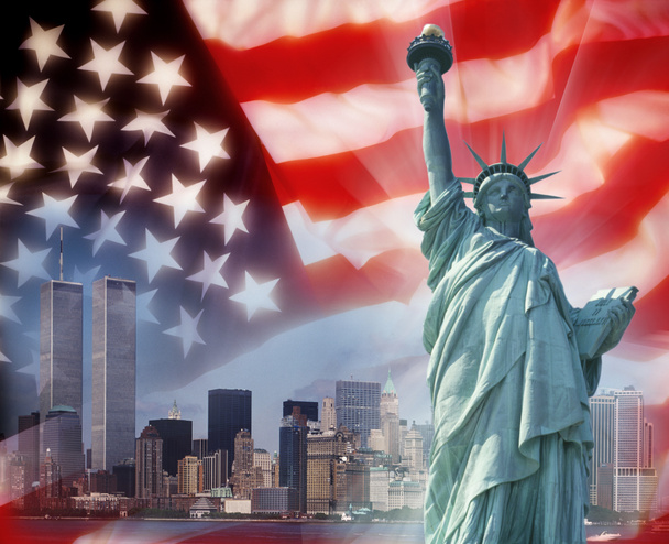 Twin Towers - New York - Patriotic Symbols - Photo, Image