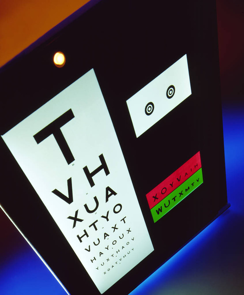 Oční optika - Test zraku - Fotografie, Obrázek