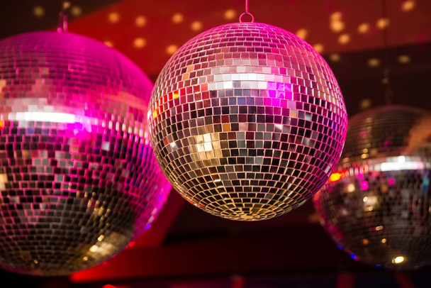 Disco ball in a nightclub - Fotó, kép