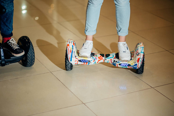 Dual Wheel Self Balancing Electric Skateboard Smart - Фото, изображение