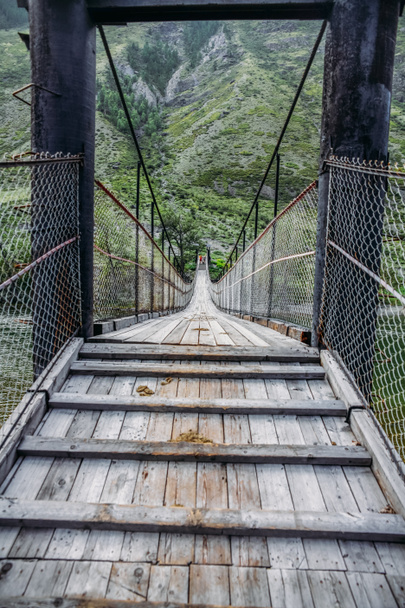 wooden bridge - Fotoğraf, Görsel