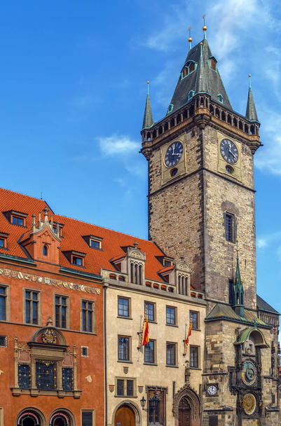 Ayuntamiento de la ciudad vieja, Praga
 - Foto, Imagen