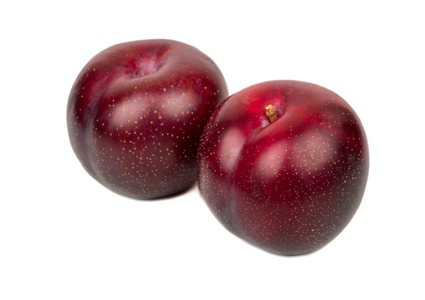Two big red plums - Φωτογραφία, εικόνα