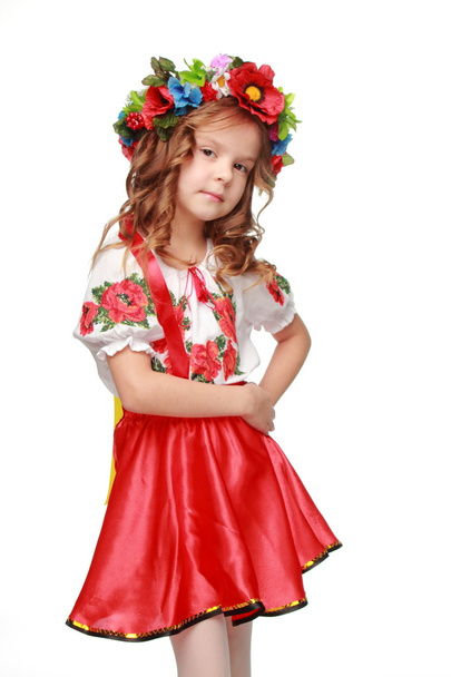 Caucasian young girl - Фото, зображення