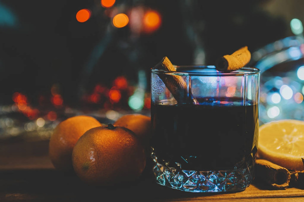 Mulled Wine In Glasses - Photo, Image